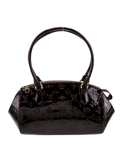Louis Vuitton Sherwood Amarante Vernis Shldr Bag