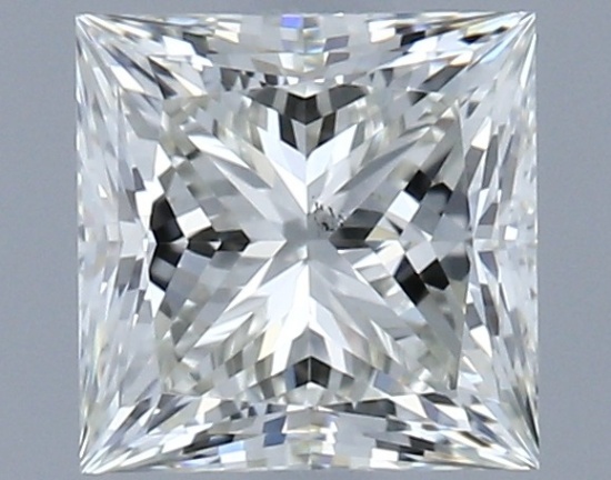 Gia Certified Princess Cut 1.00ct Si1 Diamond