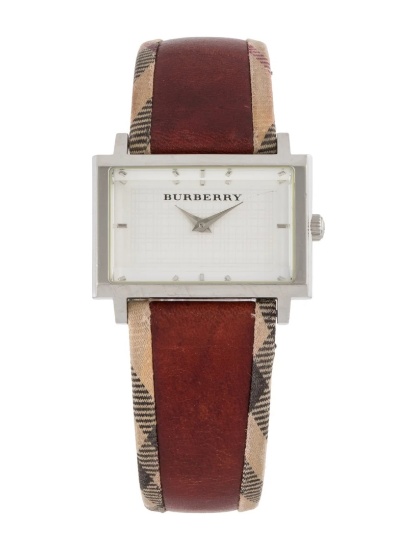 Burberry Heritage Silver Dial Women's 33mm