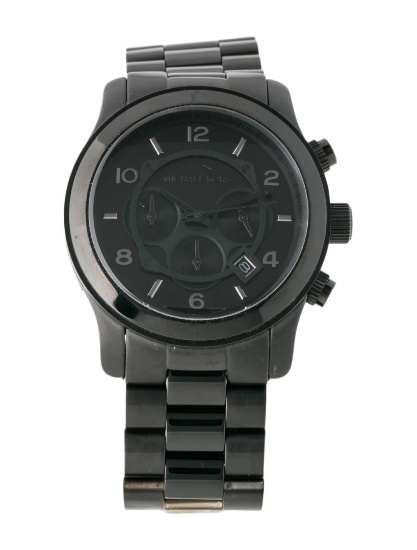 Michael Kors Runway Black Dial Quartz Men's 45mm