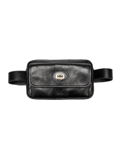 Gucci Gg Morpheus Leather Multitonal Hdw Belt Bag