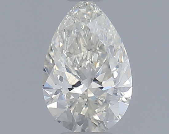 Gia Certified Pear Cut .50ct Si2 Diamond