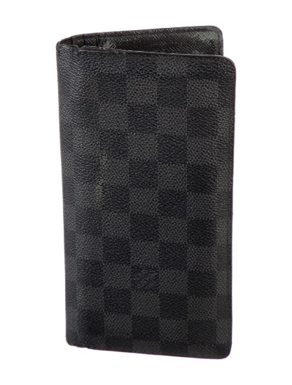 Louis Vuitton Damier Graphite Brazza Wallet