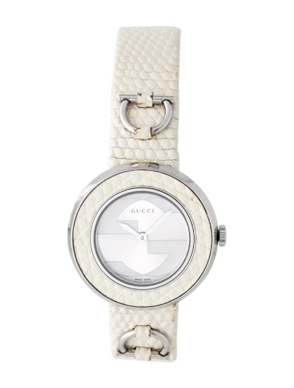 Gucci U-play Silver Dial Women's 28mm