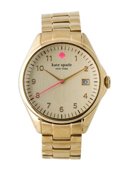 Kate Spade Ny Gold Dial Qtz Women's 38mm