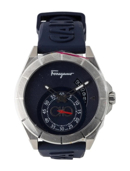 Salvatore Ferragamo Urban Blue Dial Qtz Men's 43mm