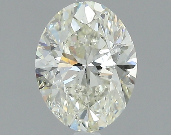 Gia Certified Oval Cut 1.50ct Si2 Diamond