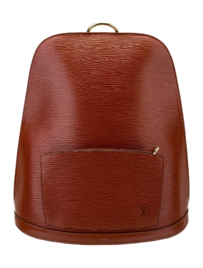 Louis Vuitton Brown Epi Leather Gobelins Backpack