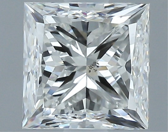 Gia Certified Princess Cut 1.50ct Si1 Diamond