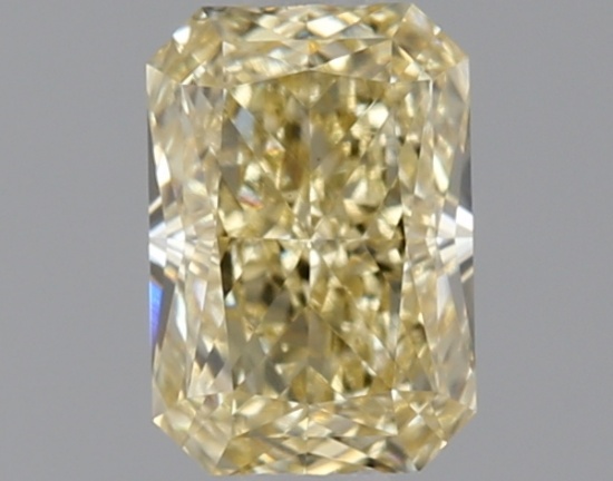 Fancy Yellow Radiant Cut 1.04ct Vs2 Lab Diamond