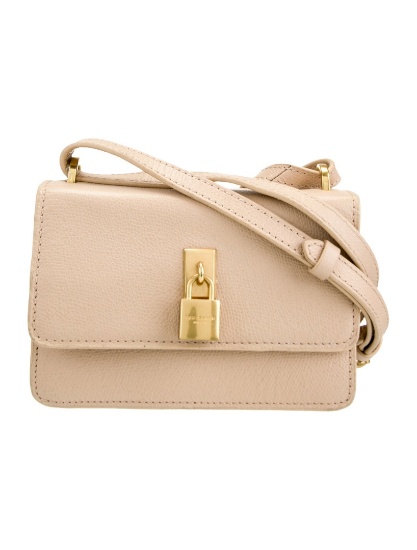 Ted Baker Neutrals Leather Snap Cls Crossbody Bag