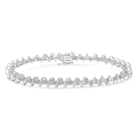 Radiant .50ct Diamond Tennis Bracelet