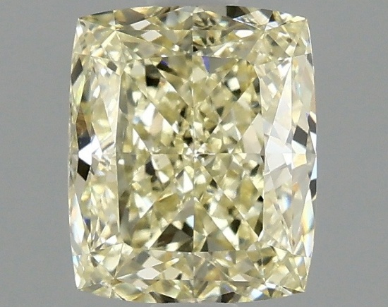 Fancy Yellow Cushion Cut 1.52ct Vs1 Lab Diamond
