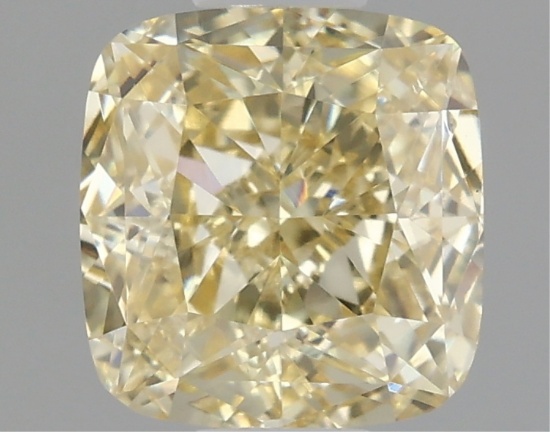 Fancy Yellow Cushion Cut 1.05ct Vs2 Lab Diamond
