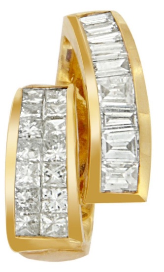 14k Gold 1.62ct Diamond Designer Necklace
