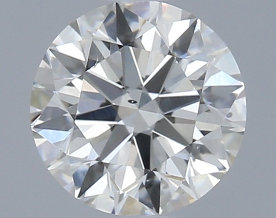 Gia Certified Round Cut .60ct Si1 Diamond