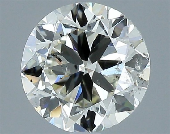 Gia Certified Round Cut 2.00ct Si2 Diamond