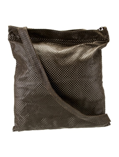 Marc Jacobs Brown Leather Lasercut Messenger Bag
