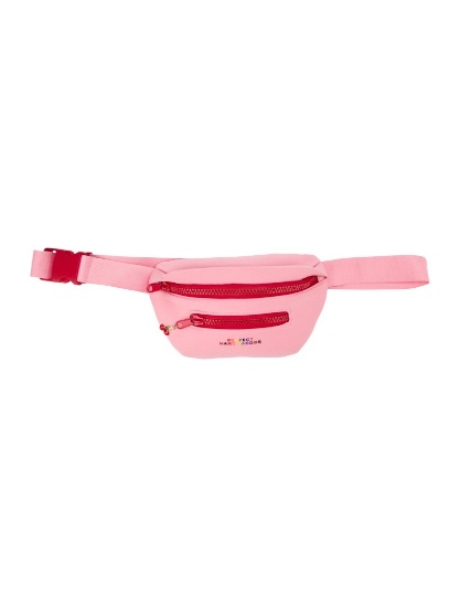 Marc Jacobs Red Neoprene Graphic Print Belt Bag