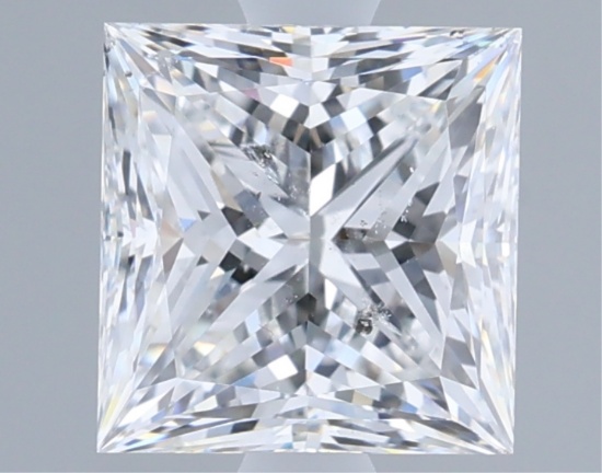 Gia Certified Princess Cut 2.00ct I1 Diamond