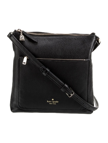 Kate Spade Leather Gold-tone Hdw Crossbody Bag