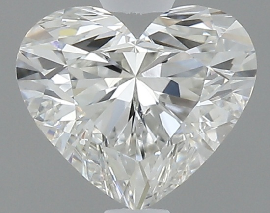 Gia Certified Heart Cut .60ct Si1 Diamond