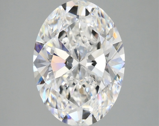 Igi Certified Oval Cut 4.02ct Vs1 Lab Diamond