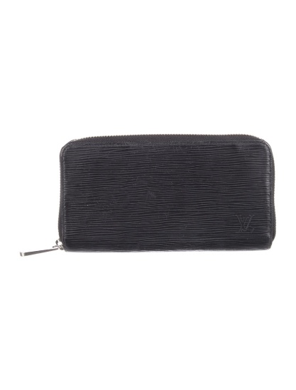 Louis Vuitton 2013 Black Epi Leather Zippy Wallet