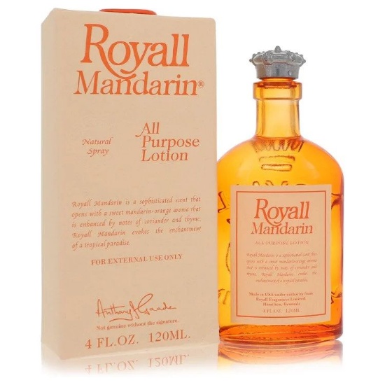 Royall Fragrances Mandarin 4 Oz All Purpose Lotion