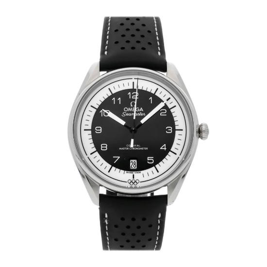 Omega Seamaster Olympic Black Dial Auto Men's 40mm