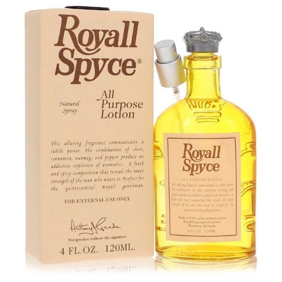 Royall Fragrances Spyce 4 Oz All Purpose Lotion