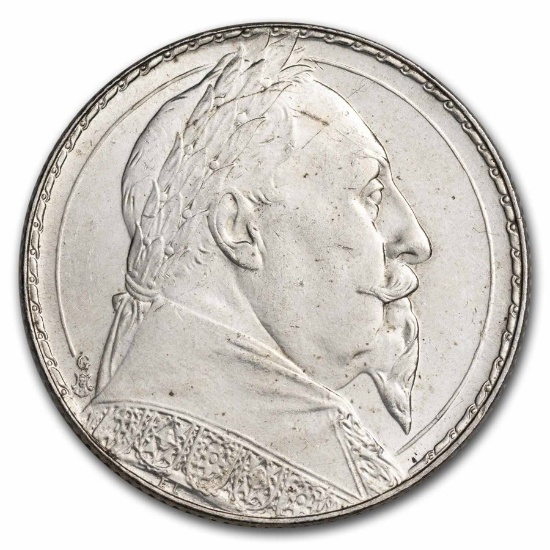 1932-g Sweden Ag 2 Kronor Gustaf V Bu 300th Anniv