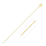 14k Gold Classic Box Chain 0.45mm
