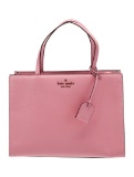Kate Spade Pink Leather Zip Cls Top Hdl Bag