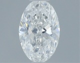 Gia Certified Oval Cut .37ct Si2 Diamond