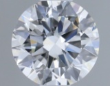 Gia Certified Round Cut .50ct Vvs1 Diamond