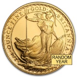 Britain 1/4oz Gold Britannia Bu / Pf (random Year)