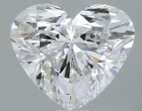 Gia Certified Heart Cut 1.00ct Si2 Diamond