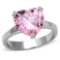 Heart 4.41ct Rose Topaz High Polish Ring