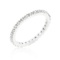 Timeless .30ct White Topaz Eternity Ring
