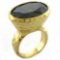 Oval 4.00ct Peridot Statement Ring
