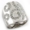 Enchanting .75ct White Sapphire Cocktail Ring