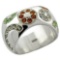 Alluring .41ct Multi-stone Cluster Ring