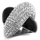 Pretty Polished .58ct White Sapphire Ring
