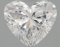 Igi Certified Heart Cut 2.10ct Vvs2 Lab Diamond