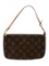 Louis Vuitton Mono Pochette Acc. Brn Top Hdl Bag