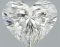Gia Certified Heart Cut .76ct Vs2 Diamond