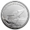 2023 St. Vincent 1 Oz Silver Humpback Whale Bu