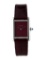 Cartier Tank Red Dial & Alligator Unisex 26mm