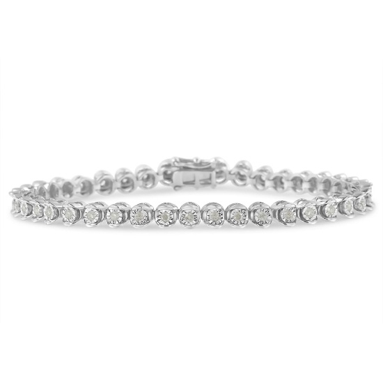 Classic 1.00ct Diamond Link Bracelet